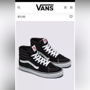 VANS Sk8-Hi shoe